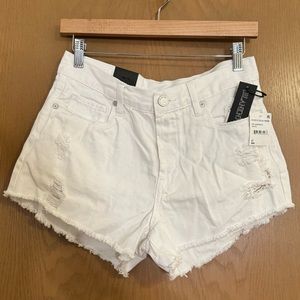 [BLANKNYC] White distressed shorts Size 27 NWT